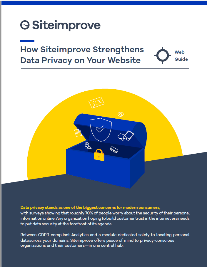 Siteimprove Privacy 1